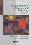 Yallop / Clark / Fletcher |  An Introduction to Phonetics and Phonology | Buch |  Sack Fachmedien