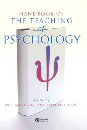Buskist / Davis |  Handbook of the Teaching of Psychology | Buch |  Sack Fachmedien