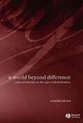 Niezen |  A World Beyond Difference | eBook | Sack Fachmedien
