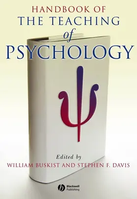Buskist / Davis |  Handbook of the Teaching of Psychology | Buch |  Sack Fachmedien
