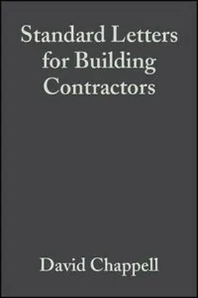 Chappell |  Standard Letters for Building Contractors | eBook | Sack Fachmedien