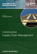 Pryke |  Construction Supply Chain Management: Concepts and Case Studies | Buch |  Sack Fachmedien