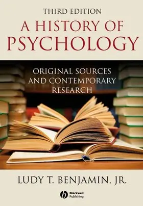 Benjamin |  A History of Psychology | Buch |  Sack Fachmedien