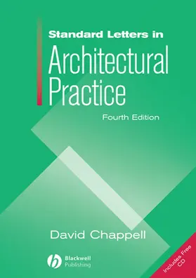 Chappell |  Standard Letters in Architectu | Buch |  Sack Fachmedien