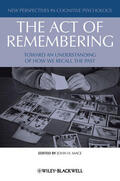 Mace |  The Act of Remembering | Buch |  Sack Fachmedien
