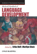 Hoff / Shatz |  Hoff: Blackwell Handbook Language Development | Buch |  Sack Fachmedien