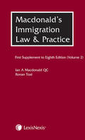 MacDonald / Macdonald / Toal |  McDonald's Immigration Law and Practice. First Supplement to Eighth Edition. | Buch |  Sack Fachmedien