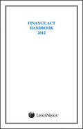  Finance Act Handbook | Buch |  Sack Fachmedien