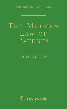  The Modern Law of Patents | Buch |  Sack Fachmedien