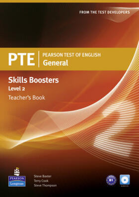 Cook |  Pearson Test of English General Skills Booster 2 Teacher's Book and CD Pack | Buch |  Sack Fachmedien