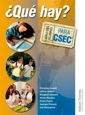Haylett |  ¿ Que Hay? Libro del Alumno para CSEC | Buch |  Sack Fachmedien