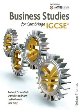 Dransfield / Needham |  Business Studies for IGCSE | Buch |  Sack Fachmedien