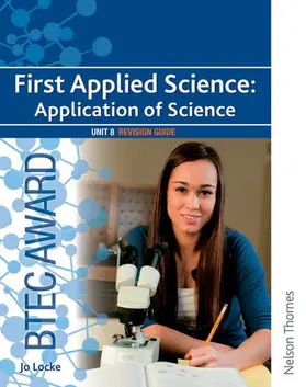 Locke |  BTEC Award First Applied Science: Application of Science Unit 8 Revision Guide | Buch |  Sack Fachmedien