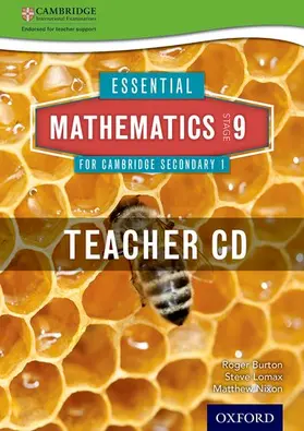Burton / Lomax / Nixon |  Essential Mathematics for Cambridge Lower Secondary Stage 9 Teacher CD-ROM | Sonstiges |  Sack Fachmedien