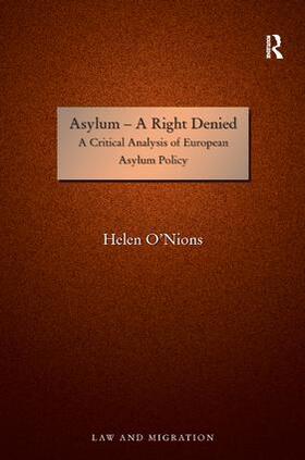 O'Nions | Asylum--A Right Denied | Buch | 978-1-4094-0409-5 | sack.de