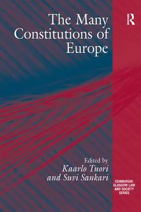 Sankari / Tuori |  The Many Constitutions of Europe | Buch |  Sack Fachmedien