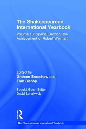 Schalkwyk |  The Shakespearean International Yearbook | Buch |  Sack Fachmedien