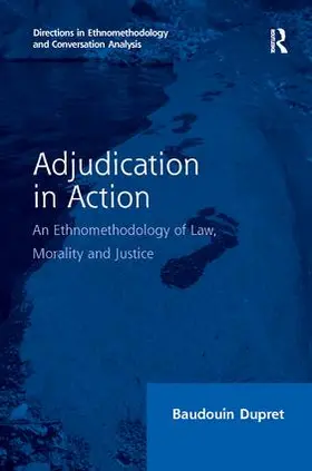 Dupret |  Adjudication in Action | Buch |  Sack Fachmedien