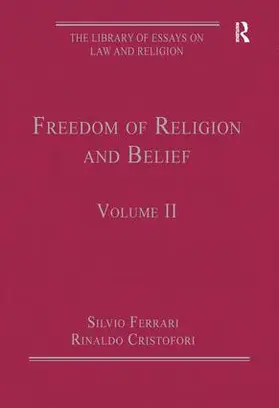Cristofori / Ferrari |  Freedom of Religion and Belief | Buch |  Sack Fachmedien