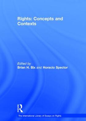 Spector / Bix |  Rights: Concepts and Contexts | Buch |  Sack Fachmedien