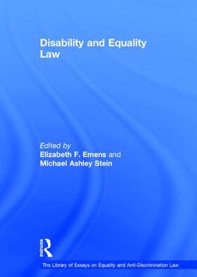 Stein / Emens |  Disability and Equality Law | Buch |  Sack Fachmedien