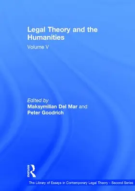 Goodrich / Mar |  Legal Theory and the Humanities | Buch |  Sack Fachmedien