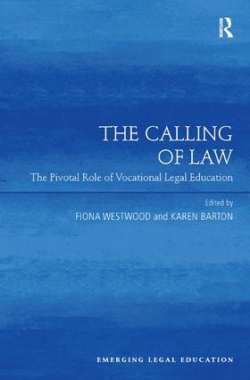 Westwood / Barton |  The Calling of Law | Buch |  Sack Fachmedien