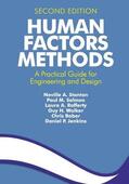 Baber / Stanton / Jenkins |  Human Factors Methods | Buch |  Sack Fachmedien