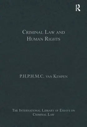 Kempen |  Criminal Law and Human Rights | Buch |  Sack Fachmedien