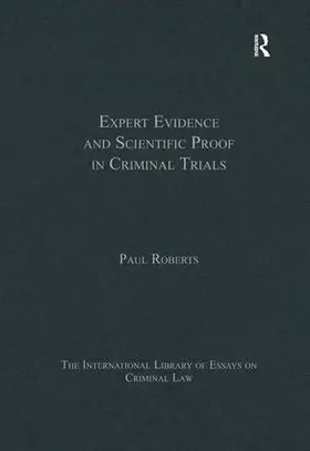 Roberts |  Expert Evidence and Scientific Proof in Criminal Trials | Buch |  Sack Fachmedien