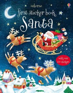 Taplin |  First Sticker Book Santa | Buch |  Sack Fachmedien