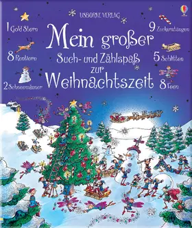 Frith |  Mein großer Such- und Zählspaß zur Weihnachtszeit | Buch |  Sack Fachmedien