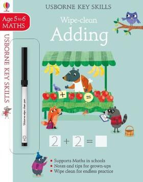 Bathie |  Wipe-Clean Adding 5-6 | Buch |  Sack Fachmedien