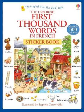 Amery |  First Thousand Words in French Sticker Book | Buch |  Sack Fachmedien