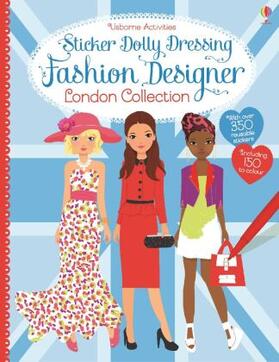 Watt |  Sticker Dolly Dressing Fashion Designer London Collection | Buch |  Sack Fachmedien