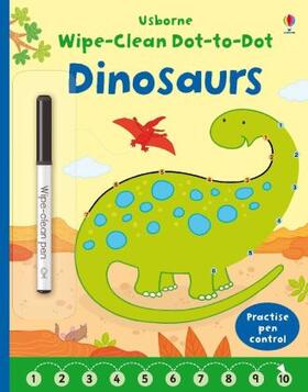 Brooks |  Wipe-clean Dot-to-dot Dinosaurs | Buch |  Sack Fachmedien