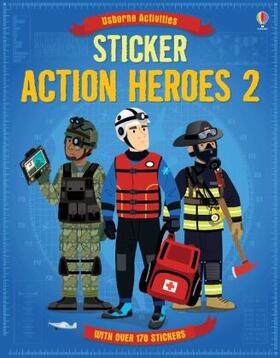 Gillespie |  Sticker Dressing Action Heroes 2 | Buch |  Sack Fachmedien