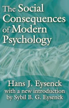 Eysenck |  The Social Consequences of Modern Psychology | Buch |  Sack Fachmedien