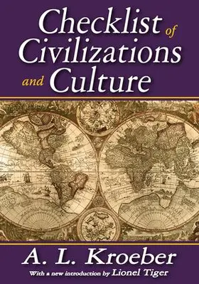 Kroeber |  Checklist of Civilizations and Culture | Buch |  Sack Fachmedien