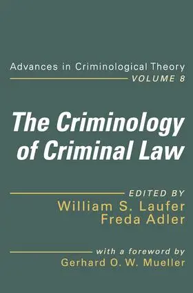 Laufer | The Criminology of Criminal Law | Buch | 978-1-4128-4964-7 | sack.de