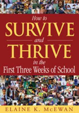 McEwan / McEwan-Adkins | How to Survive and Thrive in the First Three Weeks of School | Buch | 978-1-4129-0454-4 | sack.de