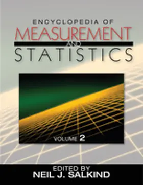 Salkind |  Encyclopedia of Measurement and Statistics | Buch |  Sack Fachmedien