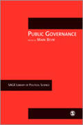 Bevir |  Public Governance | Buch |  Sack Fachmedien