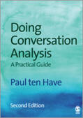 Ten Have |  Doing Conversation Analysis | Buch |  Sack Fachmedien