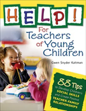 Kaltman |  Help! For Teachers of Young Children | Buch |  Sack Fachmedien
