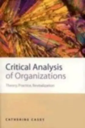 Casey |  Critical Analysis of Organizations | eBook | Sack Fachmedien