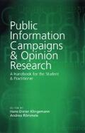 Roemmele / Klingemann / Rommele |  Public Information Campaigns and Opinion Research | eBook | Sack Fachmedien
