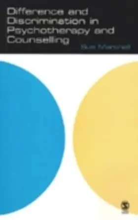 Marshall | Difference and Discrimination in Psychotherapy and Counselling | E-Book | sack.de