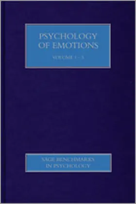 Manstead |  Psychology of Emotions | Buch |  Sack Fachmedien