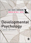 Brown |  Developmental Psychology | Buch |  Sack Fachmedien